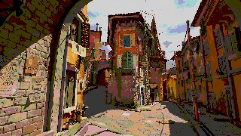 Camera Looks: Pixel art